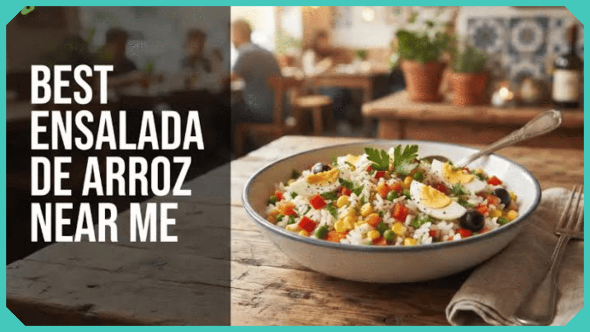 best ensalada de arroz near me